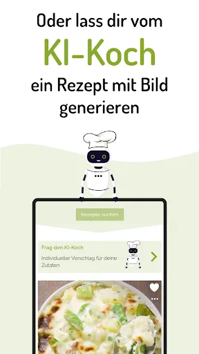 Скриншот 2 — Restegourmet: Rezeptsuche & KI