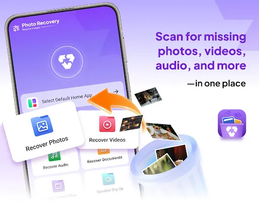 Скриншот 1 — Photo Recovery: Restore Images