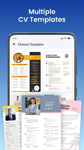 Скриншот 2 — Создатель резюме: CV Maker App