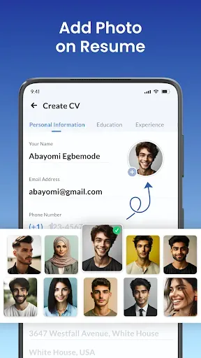 Скриншот 4 — Создатель резюме: CV Maker App