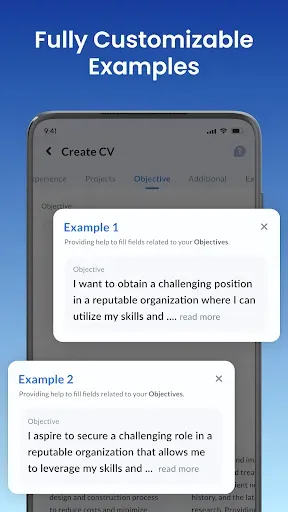 Скриншот 5 — Создатель резюме: CV Maker App