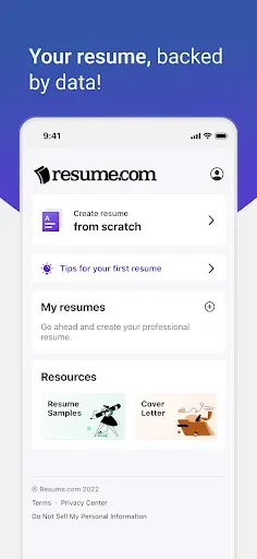 Скриншот 1 — Resume Builder: PDF Resume App