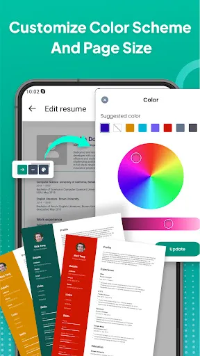Скриншот 5 — Resume Builder - AI CV Maker