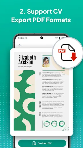 Скриншот 6 — Resume Builder - AI CV Maker