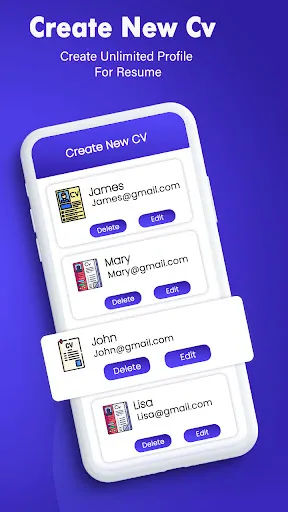 Скриншот 4 — Resume maker - CV Builder