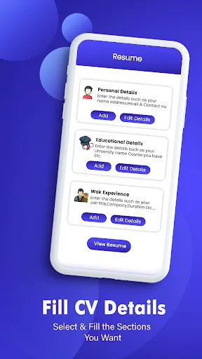 Скриншот 5 — Resume maker - CV Builder