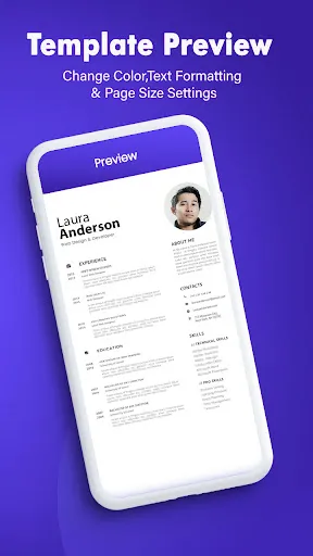 Скриншот 8 — Resume maker - CV Builder