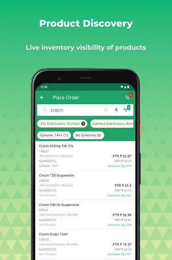 Скриншот 2 — Retailio Retailer B2B Platform