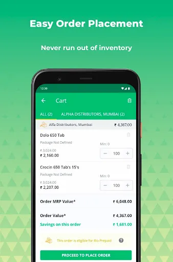 Скриншот 4 — Retailio Retailer B2B Platform