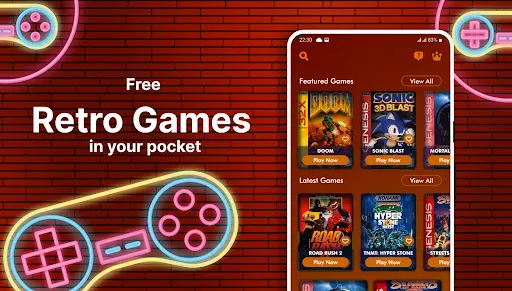 Скриншот 1 — Retro Games 90s Emulator