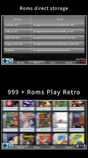 Скриншот 1 — Retro64 Emulator