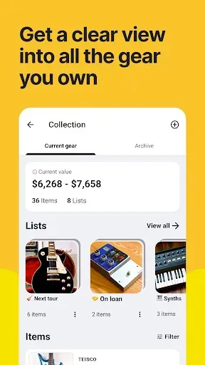 Скриншот 3 — Reverb: Buy & Sell Music Gear