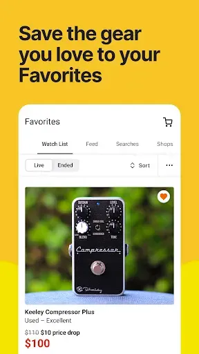 Скриншот 5 — Reverb: Buy & Sell Music Gear