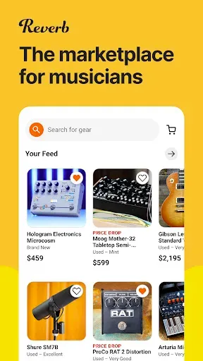 Скриншот 6 — Reverb: Buy & Sell Music Gear