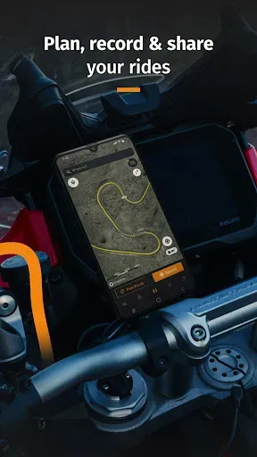 Скриншот 3 — REVER - Motorcycle GPS & Rides
