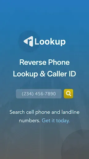 Скриншот 1 — Reverse Phone Lookup — rLookup