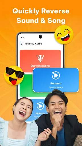 Скриншот 1 — Reverse Audio & Sing Challenge