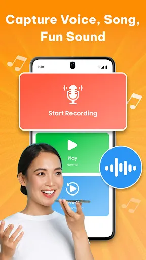 Скриншот 2 — Reverse Audio & Sing Challenge