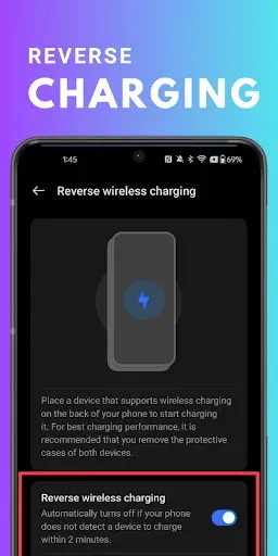 Скриншот 3 — Wireless Reverse Charging