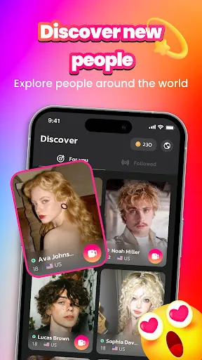 Скриншот 6 — Revo：Meet. Chat. Connect.