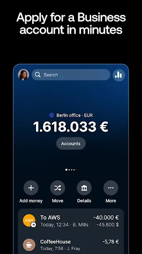 Скриншот 2 — Revolut Business