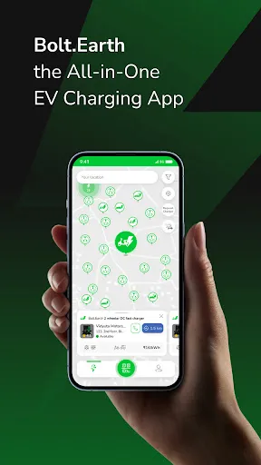 Скриншот 1 — Bolt.Earth - EV Charging App