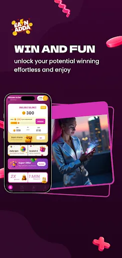 Скриншот 1 — Earn Adda: Play & Earn Cash
