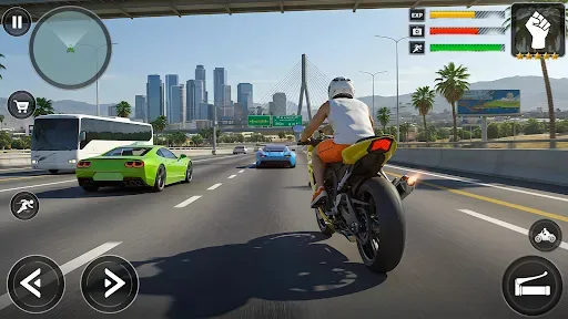 Скриншот 2 — Crime Car City Gangster Games