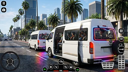 Скриншот 4 — Indian Van Simulator: Van Game