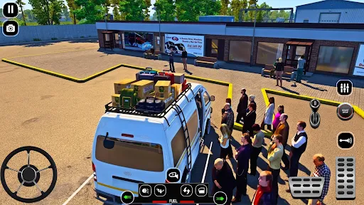 Скриншот 5 — Indian Van Simulator: Van Game