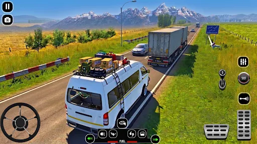 Скриншот 6 — Indian Van Simulator: Van Game