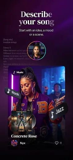 Скриншот 2 — Napster - AI Music & Experts