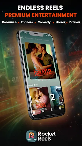 Скриншот 2 — Rocket Reels - OTT On The Go