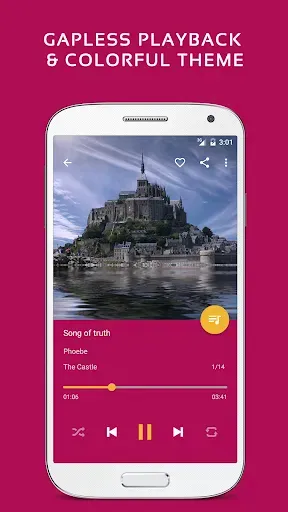 Скриншот 2 — Pulsar Music Player Pro