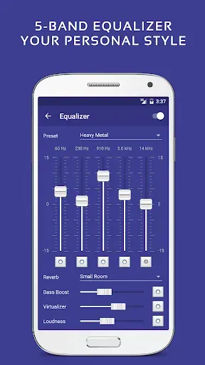 Скриншот 4 — Pulsar Music Player Pro