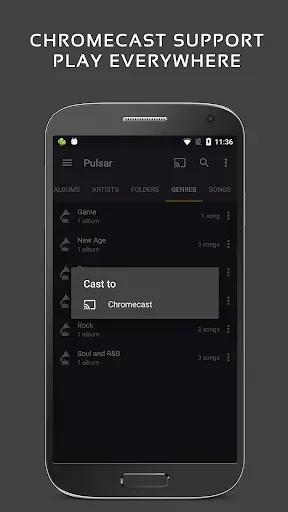 Скриншот 7 — Pulsar Music Player Pro