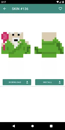 Скриншот 3 — 2D Skins for Minecraft