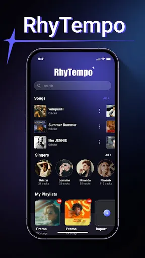 Скриншот 1 — RhyTempo - Offline Music