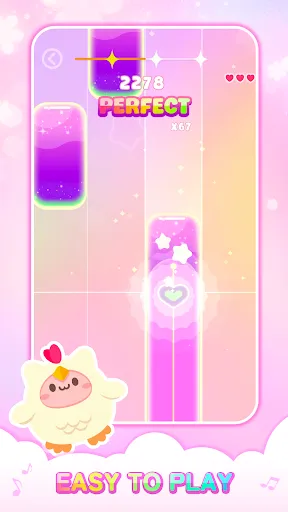 Скриншот 2 — Cat Cute Tiles: игры kpop!