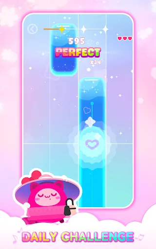 Скриншот 6 — Cat Cute Tiles: игры kpop!
