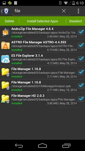 Скриншот 5 — Installer Pro (Install APK)