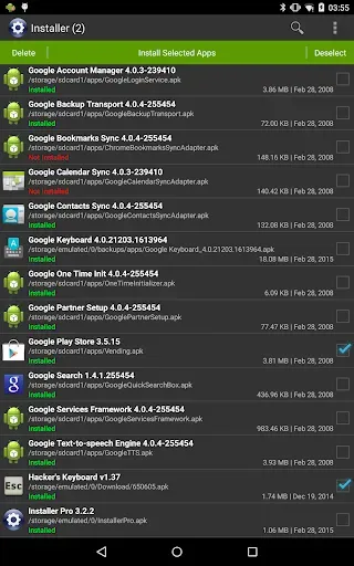 Скриншот 6 — Installer Pro (Install APK)