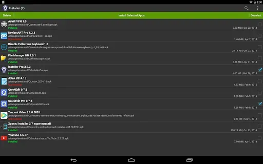 Скриншот 8 — Installer Pro (Install APK)