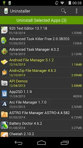 Скриншот 3 — Удаление (Uninstaller)