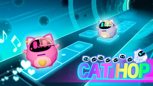 Скриншот 1 — Cat Hop: Музыкальные игры