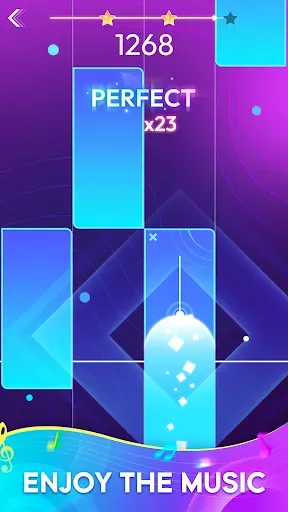 Скриншот 3 — Rhythm Tiles : Piano Game