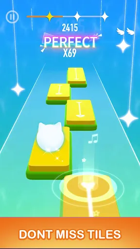 Скриншот 2 — Dancing Cats: Музыкальные игры