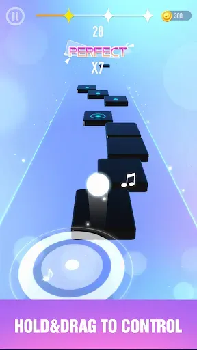 Скриншот 1 — Piano Hop - Music Jump Ball