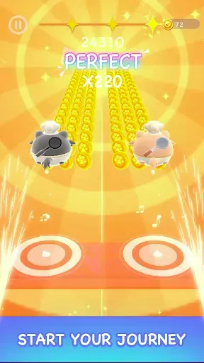 Скриншот 4 — Two Cats: Кот музыкальные игры