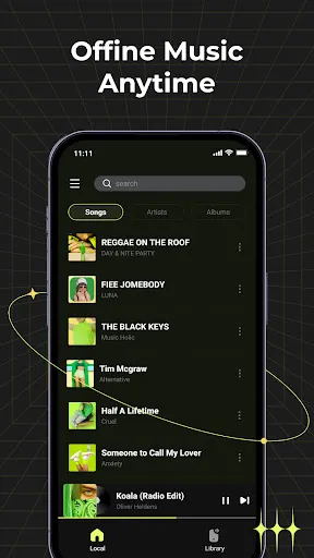 Скриншот 1 — Rhythm Music - Offline Player